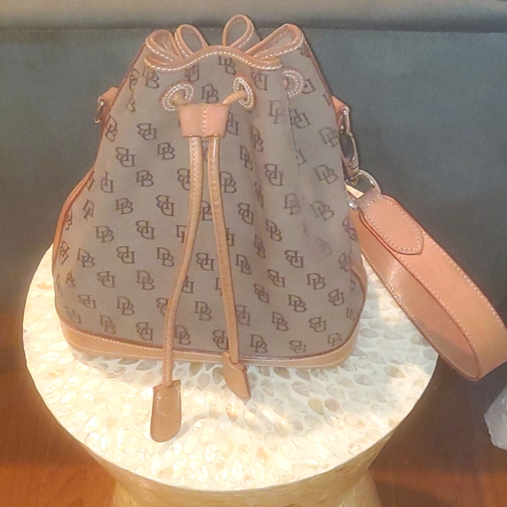 Vintage Douney & Bourke Signature Bucket Bag